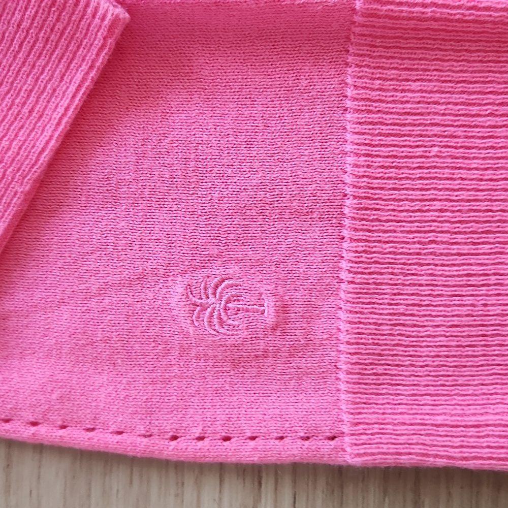 Lilly Pulitzer Elegant Pink V-Neck Sweater for Women - Picture 3 of 5